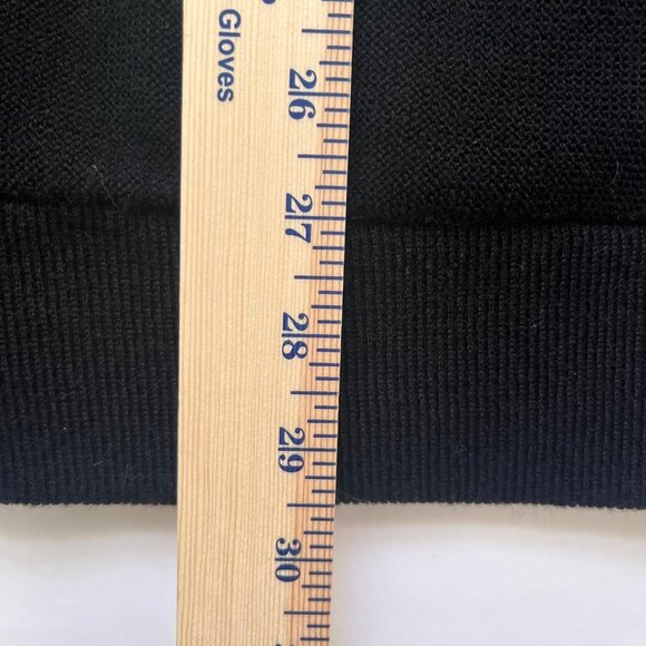 Towncraft Black Men's Cardigan Sweater - Picture 4 of 5